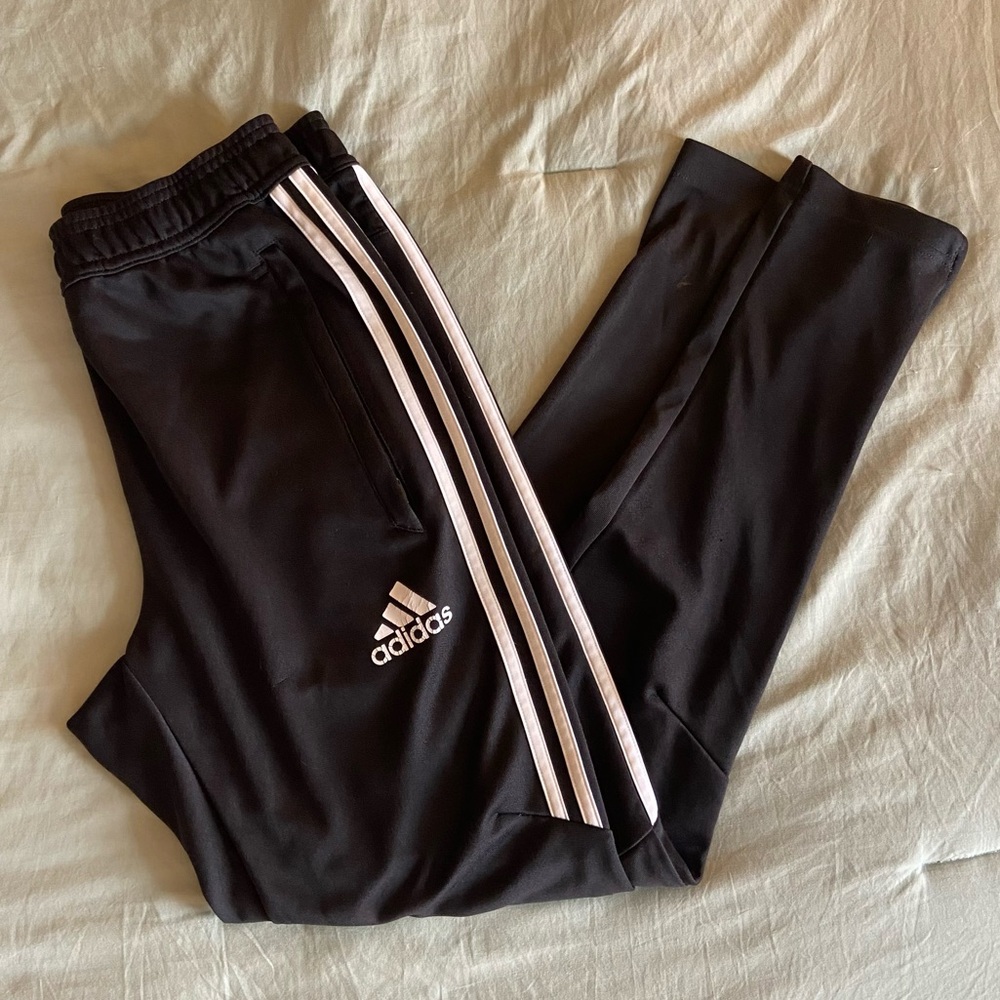 Adidas Black Soccer Warmups, Women’s size S